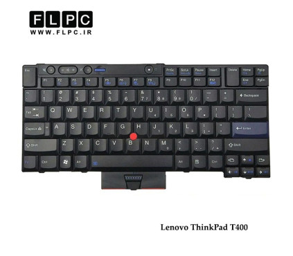 کیبورد لپ تاپ لنوو Lenovo Laptop Keyboard ThinkPad T400 مشکی-با موس-با فریم