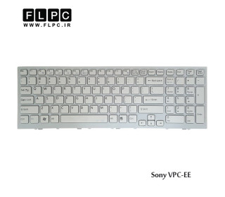 کیبورد لپ تاپ سونی Sony Laptop Keyboard VPC-EE سفید-بافریم