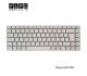 کیبورد لپ تاپ سونی Sony Laptop Keyboard VGN-NW سفید-اینتر بزرگ-بدون فریم