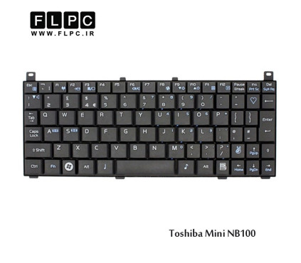 کیبورد لپ تاپ توشیبا Toshiba Laptop Keyboard Mini NB100 مشکی