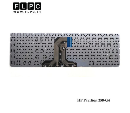 کیبورد لپ تاپ اچ پی HP Laptop Keyboard Pavilion 250-G4 مشکی-اینتر کوچک-بدون فریم