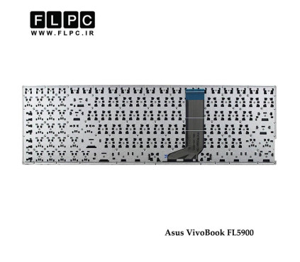 کیبورد لپ تاپ ایسوس Asus Laptop Keyboard VivoBook FL5900 مشکی-اینتر کوچک-بدون فریم