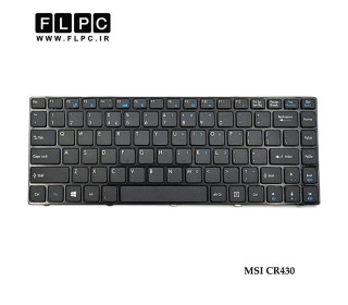 کیبورد لپ تاپ ام اس آی MSI Laptop Keyboard CR430 مشکی
