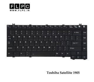 کیبورد لپ تاپ توشیبا Toshiba Laptop Keyboard Satellite 1905 مشکی