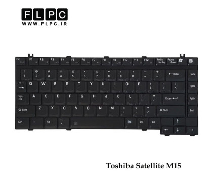 کیبورد لپ تاپ توشیبا Toshiba Laptop Keyboard Satellite M15 مشکی
