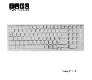 کیبورد لپ تاپ سونی Sony Laptop Keyboard VPC-EL سفید-بافریم