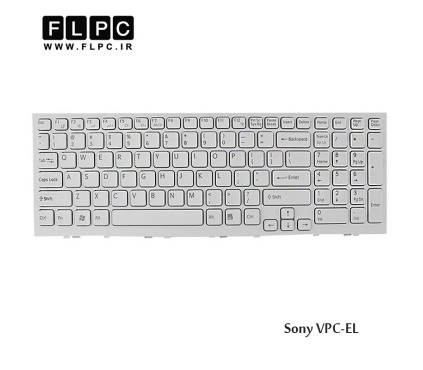 کیبورد لپ تاپ سونی Sony Laptop Keyboard VPC-EL سفید-بافریم