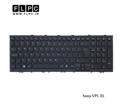 کیبورد لپ تاپ سونی Sony Laptop Keyboard VPC-EL مشکی-بافریم