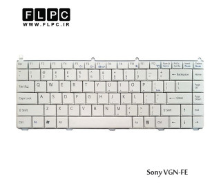 کیبورد لپ تاپ سونی Sony Laptop Keyboard VGN-FE سفید