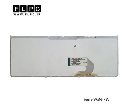کیبورد لپ تاپ سونی Sony Laptop Keyboard VGN-FW سفید-بافریم