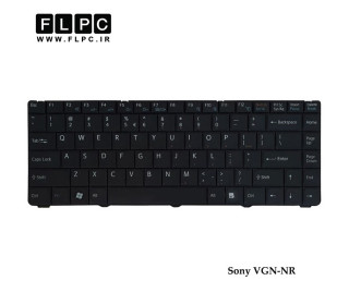 کیبورد لپ تاپ سونی Sony Laptop Keyboard VGN-NR مشکی-فلت صاف