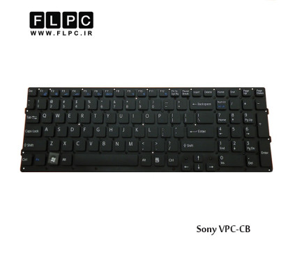 کیبورد لپ تاپ سونی Sony Laptop Keyboard VPC-CB مشکی-اینتر کوچک-بدون فریم