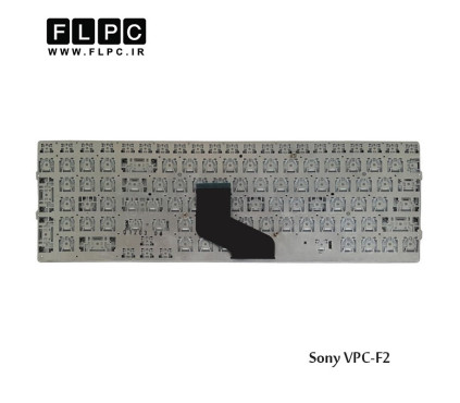 کیبورد لپ تاپ سونی Sony Laptop Keyboard VPC-F2 مشکی-اینتر کوچک-بدون فریم