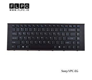کیبورد لپ تاپ سونی Sony Laptop Keyboard VPC-EG مشکی-بافریم