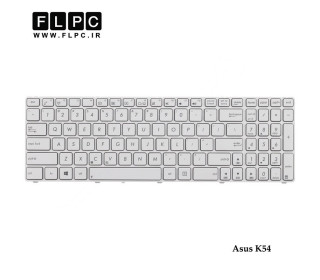 کیبورد لپ تاپ ایسوس Asus Laptop Keyboard K54 سفید