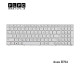 کیبورد لپ تاپ ایسوس Asus Laptop Keyboard R704 سفید