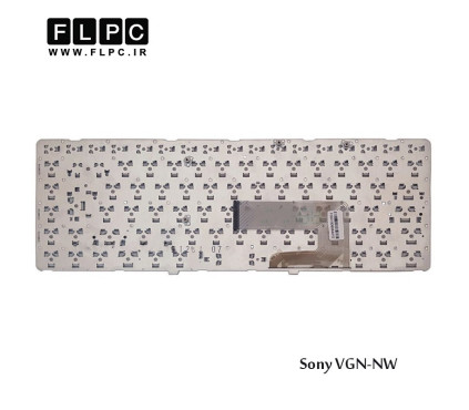 کیبورد لپ تاپ سونی Sony Laptop Keyboard VGN-NW مشکی-اینتر بزرگ-بدون فریم