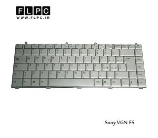 کیبورد لپ تاپ سونی Sony VGN-FS Laptop Keyboard سفید