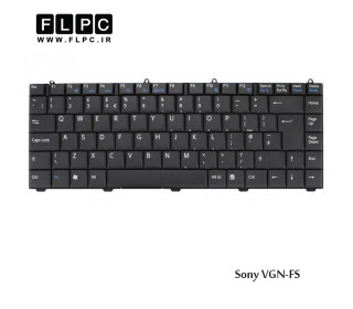 کیبورد لپ تاپ سونی Sony Laptop Keyboard VGN-FS مشکی