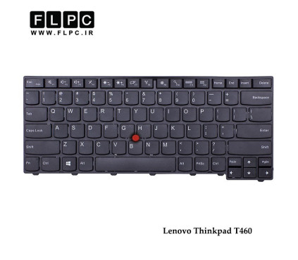 کیبورد لپ تاپ لنوو Lenovo laptop keyboard Thinkpad T460 مشکی-با موس-با فریم