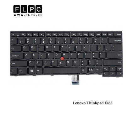 کیبورد لپ تاپ لنوو Lenovo Laptop Keyboard ThinkPad E455 مشکی-با موس-با فریم