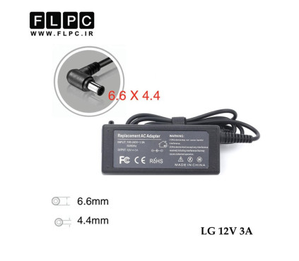 آداپتور مانیتور ال جی LG Monitor Adaptor 12V 3A
