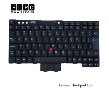کیبورد لپ تاپ لنوو Lenovo Laptop Keyboard Thinkpad X60 مشکی-باموس