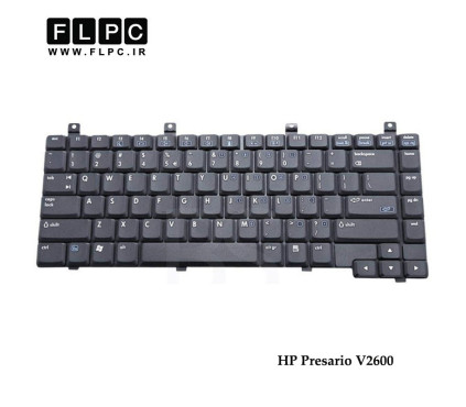 کیبورد لپ تاپ اچ پی Hp Laptop Keyboard Presario V2600 مشکی