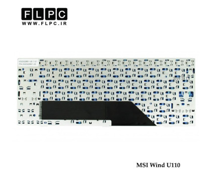 کیبورد لپ تاپ ام اس آی MSI Laptop Keyboard Wind U110 مشکی