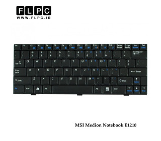 کیبورد لپ تاپ ام اس آی MSI Laptop Keyboard Medion Notebook E1210 مشکی