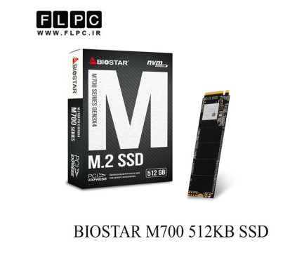 اس اس دی512مگابایتی بایواستار/ Biostar M700 512GB  M.2 2280 SSD