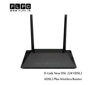 مودم روتر بی سیم ADSL2 Plus و VDSL2 دی لینک مدل DSL-224 NEW