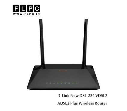 مودم روتر بی سیم ADSL2 Plus و VDSL2 دی لینک مدل DSL-224 NEW