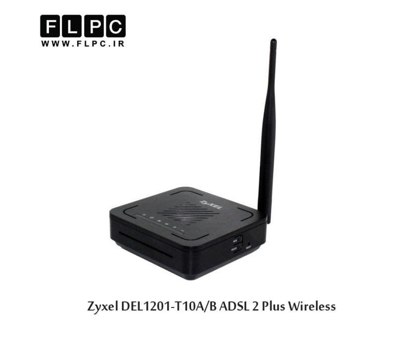 مودم روتر ADSL 2 Plus بی سیم زایکسل مدل DEL1201-T10A/B