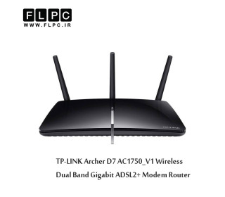 مودم روتر ADSL2 Plus دو بانده بی سیم تی پی-لینک مدل Archer D7 AC1750_V1