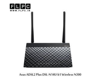 مودم روتر ADSL2 Plus بی سیم N300 ایسوس مدل DSL-N14U-b1