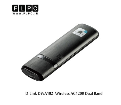 کارت شبکه USB بی سیم و دوباند دی-لینک مدل DWA-182
