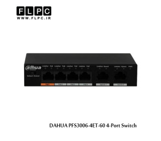 سوییچ شبکه 4 پورت داهوا مدل PFS3006-4ET-60