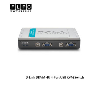 سوییچ 4 پورت USB KVM دی-لینک مدل DKVM-4U