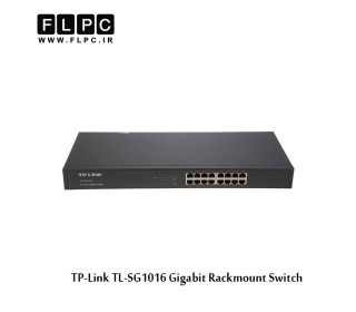 سوییچ 16 پورت گیگابیتی و رکمونت تی پی-لینک مدل TL-SG1016