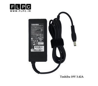 آداپتور لپ تاپ توشیبا Toshiba 19V 3.42A Org Plus _5.5*2.5