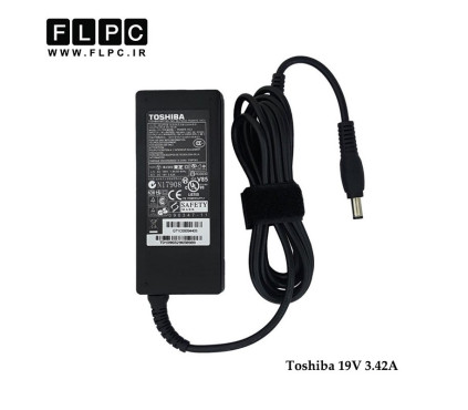آداپتور لپ تاپ توشیبا Toshiba 19V 3.42A Org Plus _5.5*2.5