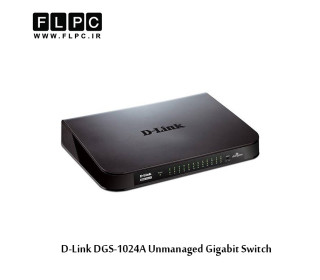 سوییچ 24 پورت غیرمدیریتی دی-لینک مدل DGS-1024A
