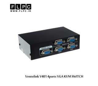 سوییچ 4 پورت VGA KVM ونتولینک مدل V401