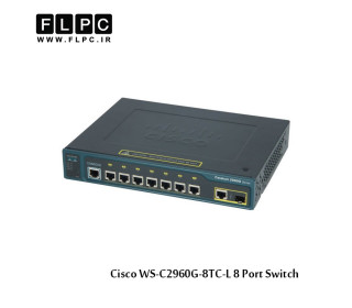 سوییچ 8 پورت سیسکو مدل WS-C2960G-8TC-L
