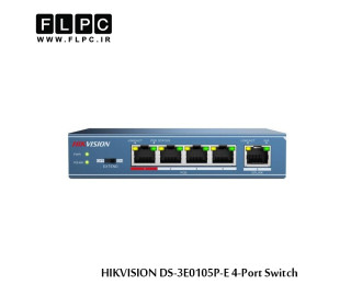 سوییچ شبکه 4 پورت هایک ویژن مدل DS-3E0105P-E