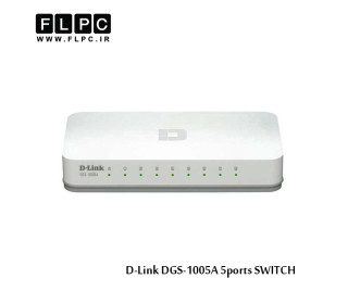 سوییچ دسکتاپ 5 پورت گیگابیتی دی-لینک مدل DGS-1005A