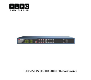 سوییچ شبکه 16 پورت هایک ویژن مدل DS-3E0318P-E