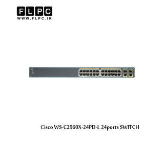 سوییچ 24 پورت سیسکو مدل WS-C2960X-24PD-L