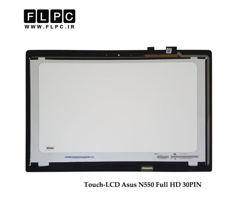ال سی دی و تاچ لپ تاپ 12.0 اینچ نازک 30پین برای ایسوس /Laptop Touch-LCD Screen Full HD Asus N550 12.0inch Slim 30pin